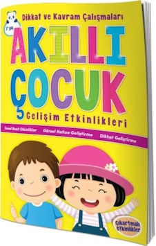 Ema Yayınları Akıllı Çocuk Dikkat Ve Kavram Çalışmaları +3 Yaş Ema Yayınları Akıllı Çocuk Dikkat Ve Kavram Çalışmaları +3 Yaş
