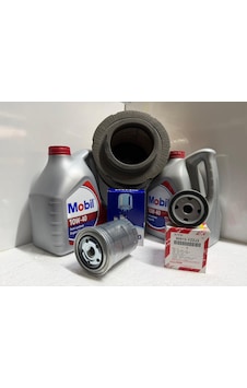 Toyota Hilux 06 - 11 10w-40 8lt Mobil Yağ / Yağ-hava-mazot Demir Filtre Bakım Seti 10w-40 8lt Mobil Yağ / Yağ-hava-mazot Demir Filtre Bakım Seti