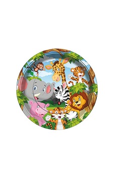 Safari Temalı Karton Tabak 23 CM.8'li
