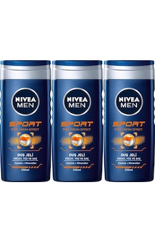 Nivea Sport Erkek Banyo ve Duş Jeli 3 x 250 ML Nivea Sport Erkek Banyo ve Duş Jeli 3 x 250 ML