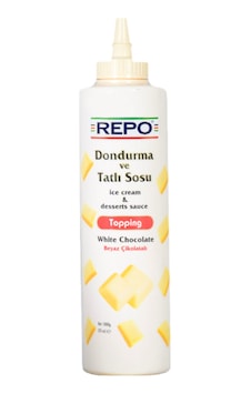 Repo Beyaz Çikolata Topping Dondurma ve Tatlı Sosu 1 KG