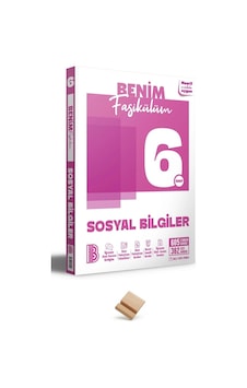 Benim Hocam 6. Sınıf Sosyal Bilgiler Benim Fasikülüm + Telefon Standı Benim Hocam 6. Sınıf Sosyal Bilgiler Benim Fasikülüm + Telefon Standı
