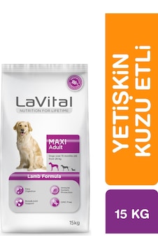 La Vital Kuzu Etli Büyük Irk Yetişkin Köpek Maması 15 KG La Vital Kuzu Etli Büyük Irk Yetişkin Köpek Maması 15 KG