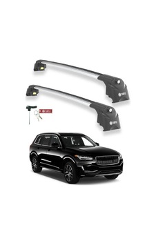 Turtle Volvo Xc90 2015-2025 Ara Atkı Air2 Gri