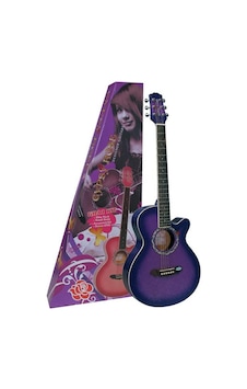 Valencia Gypsy Rose Gra1kcpp Akustik Gitar Seti - Mor Başlangıç Seviyesi 7/8 Kompakt Gövde Boyutu, Rahat Klavye Yapısı, Taşıma Çantası Ve Aksesuar Paketi Dahil Valencia Gypsy Rose Gra1kcpp Akustik Gitar Seti - Mor Başlangıç Seviyesi 7/8 Kompakt Gövde Boyutu, Rahat Klavye Yapısı, Taşıma Çantası Ve Aksesuar Paketi Dahil