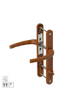 Pimapen Pvc Alüminyum Çift Taraflı Metal Kapı Kolu Wc Altınmeşe Pimapen Pvc Alüminyum Çift Taraflı Metal Kapı Kolu Wc Altınmeşe