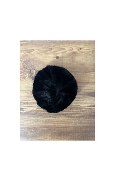 Düz Renk Peluş Lastik Toka Siyah - 790144688 Siyah Düz Renk Peluş Lastik Toka Siyah - 790144688 Siyah