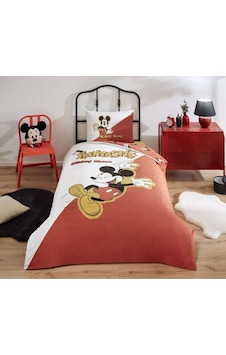 Özdilek Dsny Nevresim Takımı Ranforce Tek Kişilik Kırmızı Mickey Funtastic Çok Renkli