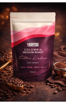 Colombia Medium Filtre Kahve 250 G Kavrulmuş Colombia Medium Filtre Kahve 250 G Kavrulmuş