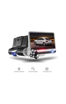 Torima Ta-02 Araç İçi Kamerası Dvr Lcd Ekranlı Gece Görüşlü 3 Kameralı G-sensör 1080p Torima Ta-02 Araç İçi Kamerası Dvr Lcd Ekranlı Gece Görüşlü 3 Kameralı G-sensör 1080p