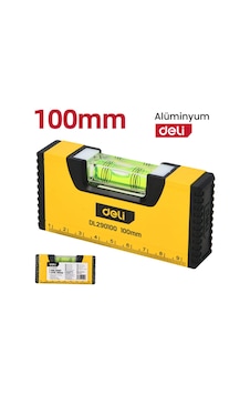 2'si 1 Arada Lazer Mesafe Ölçer Ve Şerit Metre 100mm Mini Su Terazisi