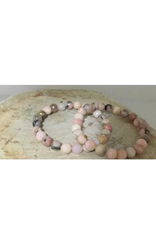 Pembe Opal Bileklik Kesme 8 Mm 900 Tl Tpk Diğer