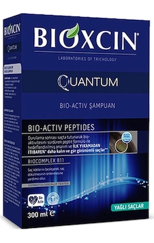 Quantum Yağlı Saçlar İçin Daha Kalın Ve Gür Görünüm Sağlamaya Yardımcı Şampuan 300ml Quantum Yağlı Saçlar İçin Daha Kalın Ve Gür Görünüm Sağlamaya Yardımcı Şampuan 300ml
