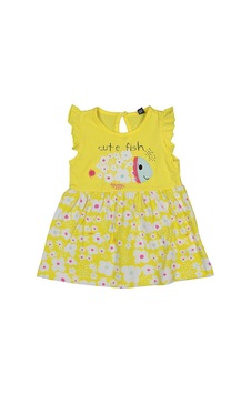 Miniworld Ferah Sevimli Balık Kız Bebek Elbise Sarınrenk 215987