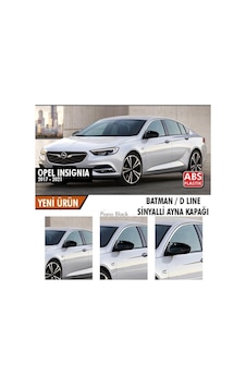 Opel Insignia (2017 - 2022) Batman Yarasa Ayna Kapağı (parlak Siyah