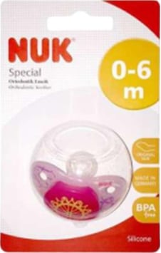 Nuk Special Ortodontik Silikon Emzik No:2 Çok Renkli Nuk Special Ortodontik Silikon Emzik No:2 Çok Renkli