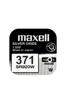 Maxell 371 SR920SW 1.55V Saat Pili 3'lü Maxell 371 SR920SW 1.55V Saat Pili 3'lü