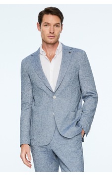 Morven Erkek Lacivert Keten Trend Desenli Slim Fit Mono Yaka Ceket 26ys002005200 Lacivert Morven Erkek Lacivert Keten Trend Desenli Slim Fit Mono Yaka Ceket 26ys002005200 Lacivert