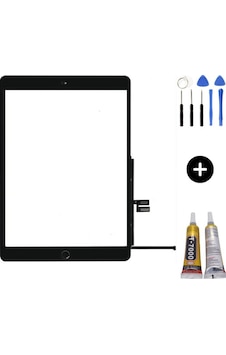 Apple Uyumlu iPad 7.nesil A2197-a2198-a2200 Home Tuşlu Dokunmatik Siyah + Montaj Seti Apple Uyumlu iPad 7.nesil A2197-a2198-a2200 Home Tuşlu Dokunmatik Siyah + Montaj Seti