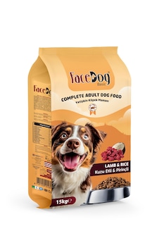 Facedog Kuzu Etli Ve Pirinçli Yetişkin Köpek Maması 15 Kg