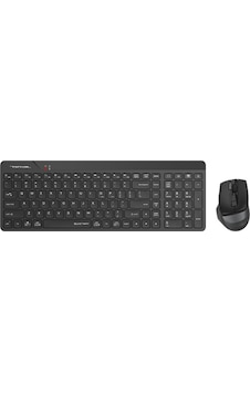 A4 Tech Fg2400 Aır2 Siyah, Fstyler, 2.4ghz Mini Kablosuz, Türkçe Q, Sessiz Klavye Mouse Set 0