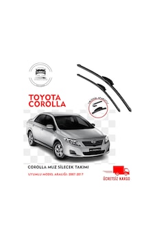 Toyota Corolla Uyumlu Silecek Seti Araca Özel Aparat (2007 - 201 Toyota Corolla Uyumlu Silecek Seti Araca Özel Aparat (2007 - 201