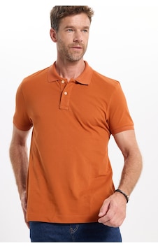 Tudors Erkek Slim Fit Dar Kesim Premium Seri %100 Pamuk Yumuşak Dokulu Merserize Hardal Polo Yaka Tişört-50920 Kahverengi Tudors Erkek Slim Fit Dar Kesim Premium Seri %100 Pamuk Yumuşak Dokulu Merserize Hardal Polo Yaka Tişört-50920 Kahverengi