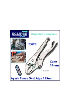 Eclipse E5Wr Standart Ayarlı Pense Oval Çene Ve Yan Keskili 125 M Eclipse E5Wr Standart Ayarlı Pense Oval Çene Ve Yan Keskili 125 M