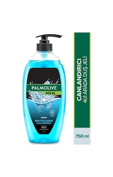 Palmolive Men Sport 5in1 Revitalizing Canlandırıcı Duş Jeli 750 ML Palmolive Men Sport 5in1 Revitalizing Canlandırıcı Duş Jeli 750 ML