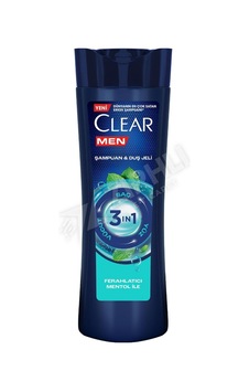 Clear Men Şampuan & Duş Jeli Cool Sport 3in1 350 Ml Clear Men Şampuan & Duş Jeli Cool Sport 3in1 350 Ml