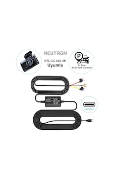 Neutron Ntl-cc-02g-4k Type-c Park Modu Akü Bağlantı Kablo Kiti Hardwire Kit Sadece Neutron İle Uyumludur