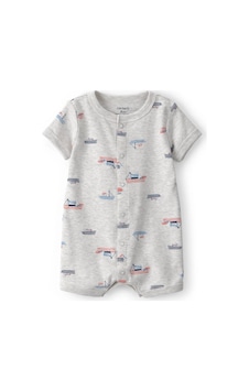 Carter's Erkek Bebek Kısa Tulum 1u583010 Gri Carter's Erkek Bebek Kısa Tulum 1u583010 Gri