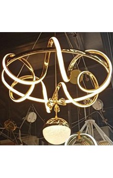 Has Light Büyük Sarmaşık Model Led Avize 3 Renkli Altın Renkli Has Light Büyük Sarmaşık Model Led Avize 3 Renkli Altın Renkli