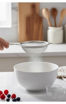 Paslanmaz Çelik Kalaylı Süzgeç 12 Cm Metalik Gri Paslanmaz Çelik Kalaylı Süzgeç 12 Cm Metalik Gri