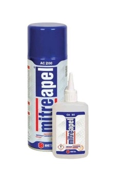 Mitre Hızlı Yapıştırıcı 200ml+50gr Hızlı Yapıştırıcı Mitre Hızlı Yapıştırıcı 200ml+50gr Hızlı Yapıştırıcı