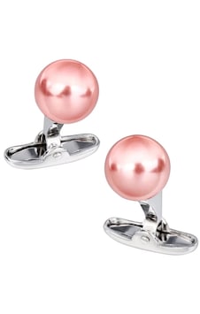 Omark Cotton Pink Pearl Kadın Kol Düğmesi Pembe Omark Cotton Pink Pearl Kadın Kol Düğmesi Pembe