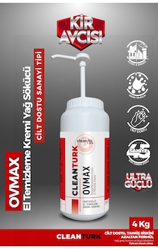 Ovmax Granüllü El Temizleme Kremi 4 KG