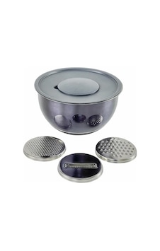 Arow Darıa Paslanmaz Çelik Rendeli Kapaklı Karıştırma Kabı 26 Cm Gri Dc1.tr-2456 Çok Renkli Arow Darıa Paslanmaz Çelik Rendeli Kapaklı Karıştırma Kabı 26 Cm Gri Dc1.tr-2456 Çok Renkli