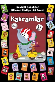 Stickerlı 3+ Yaş Kavramlar Stickerlı 3+ Yaş Kavramlar