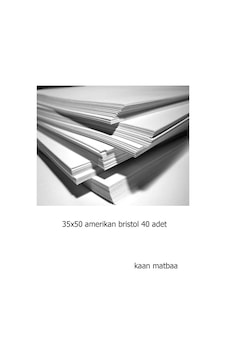 40 Adet 35x50 400 Gr Amerikan Bristol Kağıt Karton