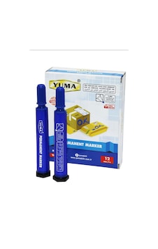 Yuma Mavi Renk 3mm Yuvarlak Uç Koli Çuval Porselen Kalemi Yuma Mavi Renk 3mm Yuvarlak Uç Koli Çuval Porselen Kalemi