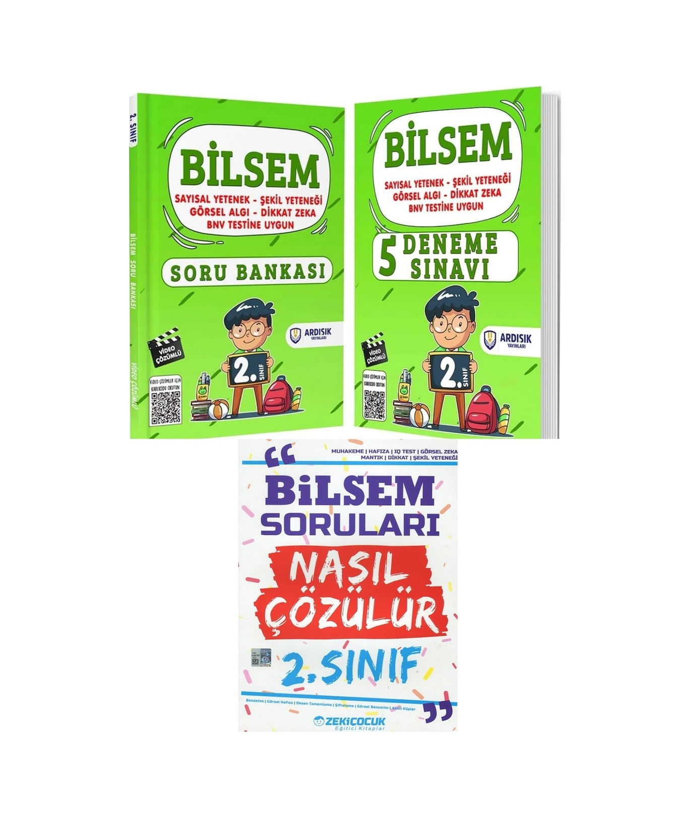 Ardışık Yayınları 2. Sınıf Bilsem Soru Bankası Deneme Bilsem Nasıl Çözülür Set Ardışık Yayınları 2. Sınıf Bilsem Soru Bankası Deneme Bilsem Nasıl Çözülür Set