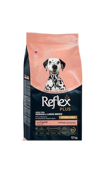 Reflex Plus Kuzu Etli Orta Ve Büyük Irk Kısırlaştırılmış Yetişkin Köpek Maması 12 KG