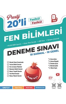 Nartest 8. Sınıf Prestij Fen Bilimleri 20 Deneme Sınavı Nartest 8. Sınıf Prestij Fen Bilimleri 20 Deneme Sınavı