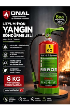6 Litre Bioversal Elektrikli Araçlar Ve Lityum-iyon Batarya Pil, Akü Yangın Söndürme 6 Litre Bioversal Elektrikli Araçlar Ve Lityum-iyon Batarya Pil, Akü Yangın Söndürme