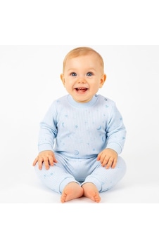 Sebi Bebe Prime Ay Yıldız Pijama Takımı 9156 Mavi Sebi Bebe Prime Ay Yıldız Pijama Takımı 9156 Mavi
