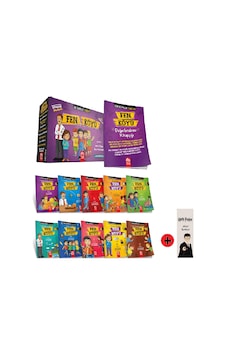 3. 4. Sınıf Hikaye Kitabı Seti Model Yayınları Fen Köyü + Kişiye Özel İsimli Harry Potter Kitap Ayracı