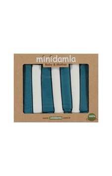 Minidamla 7li Ağız Mendili - Yeşil Minidamla 7li Ağız Mendili - Yeşil
