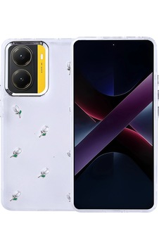 Xiaomi Poco X7 Pro Kılıf Airbag Tasarımlı Simli Şeffaf Zore Kutup Kapak Lale Xiaomi Poco X7 Pro Kılıf Airbag Tasarımlı Simli Şeffaf Zore Kutup Kapak Lale