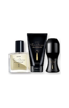 Avon Far Away Glamour Kadın Parfüm EDP 30 ML + Vücut Losyonu + Roll On Avon Far Away Glamour Kadın Parfüm EDP 30 ML + Vücut Losyonu + Roll On